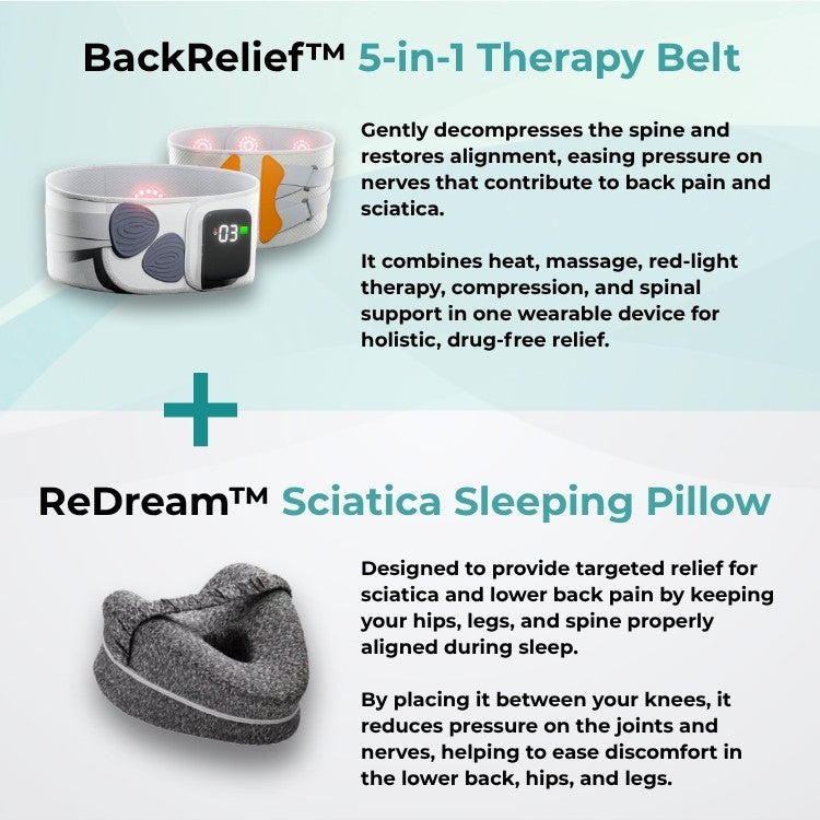 BackRelief™ 5-in-1 Therapy Belt