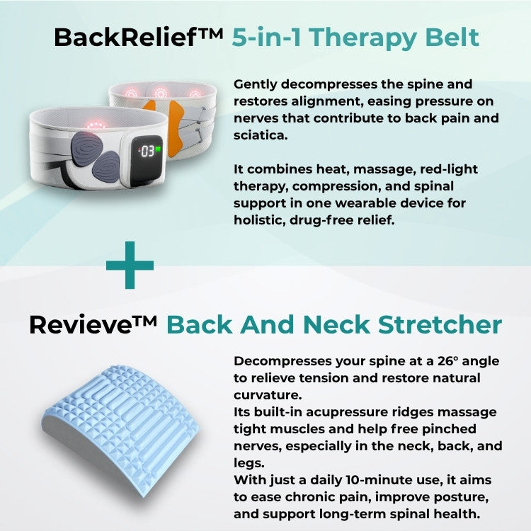 BackRelief™ 5-in-1 Therapy Belt